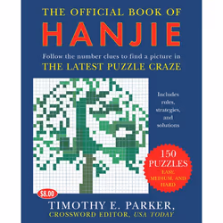 ISBN The Official Book of Hanjie, Livre broché, 144 pages
