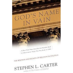 ISBN God's Name In Vain livre politique Anglais Livre broché 264 pages