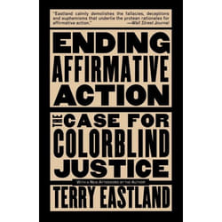 ISBN Ending Affirmative Action livre histoire Anglais
