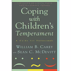 ISBN Coping With Children's Temperament, Education, Anglais, Couverture rigide, 256 pages