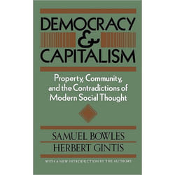 ISBN Democracy And Capitalism livre politique Anglais Livre broché 272 pages
