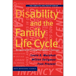 ISBN Disability And The Family Life Cycle livre Education Anglais Couverture rigide 336 pages