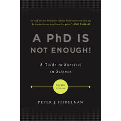 ISBN A PhD Is Not Enough! livre Education Anglais Livre broché 176 pages