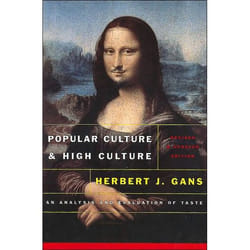 ISBN Popular Culture and High Culture livre Science & nature Anglais
