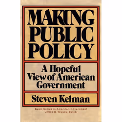 ISBN Making Public Policy, politique, Anglais, Livre broché, 352 pages
