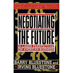 ISBN Negotiating The Future livre Économie Anglais Livre broché 352 pages