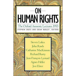 ISBN On Human Rights livre Education Anglais