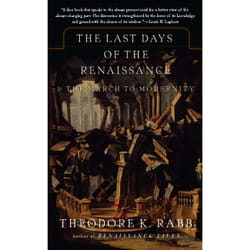 ISBN The Last Days of the Renaissance livre histoire Anglais