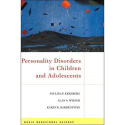 ISBN Personality Disorders In Children And Adolescents livre Education Anglais Couverture rigide
