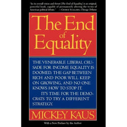ISBN The End Of Equality livre Science & nature Anglais Livre broché 320 pages