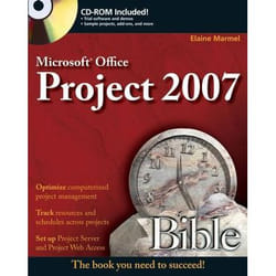 Wiley Microsoft Project 2007 Bible livre & manuel de logiciels 960 pages