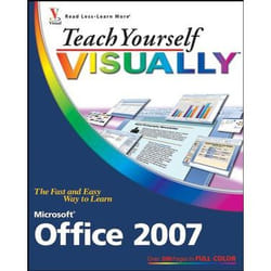 Wiley Teach Yourself VISUALLY Microsoft Office 2007 livre & manuel de logiciels 432 pages