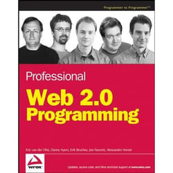 Wiley Professional Web 2.0 Programming livre & manuel de logiciels 552 pages