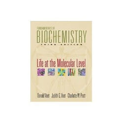 ISBN Fundamentals of Biochemistry 3E: Life at the Molecular Level livre Biologie Anglais Couverture rigide