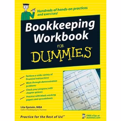 ISBN Bookkeeping Workbook For Dummies, Anglais, Livre broché, 288 pages
