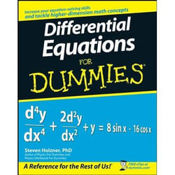 ISBN Differential Equations For Dummies