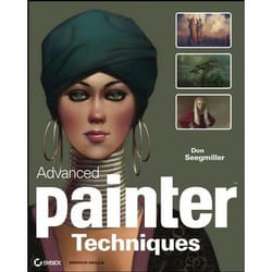 Wiley Advanced Painter Techniques livre & manuel de logiciels 304 pages