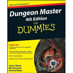 ISBN Dungeon Master For Dummies, 4th Edition