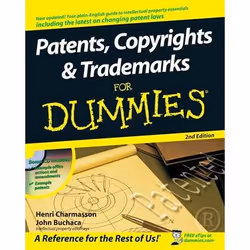 ISBN Patents, Copyrights and Trademarks For Dummies, 2nd Edition, Anglais, Livre broché, 384 pages