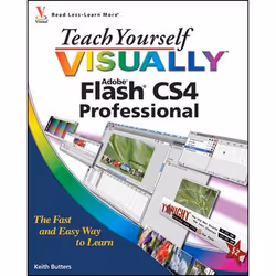 Wiley Teach Yourself VISUALLY Flash CS4 Professional, Logiciel de graphismes/imagerie photo, Anglais, 368 pages, Keith Butter ...