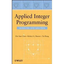 ISBN Applied Integer Programming: Modeling and Solution livre Informatique et Internet Anglais Couverture rigide
