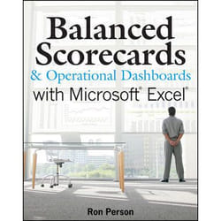 Wiley Balanced Scorecards and Operational Dashboards with Microsoft Excel livre & manuel de logiciels