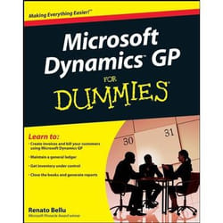 Wiley Microsoft Dynamics GP For Dummies livre