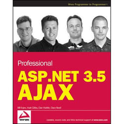 Wiley Professional ASP.NET 3.5 AJAX livre & manuel de logiciels