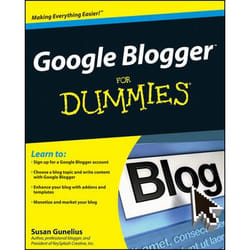 Wiley Google Blogger For Dummies livre