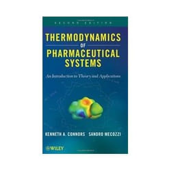ISBN Thermodynamics of Pharmaceutical Systems: An Introduction to Theory and Applications livre Santé, esprit et corps Anglais Couverture rigide