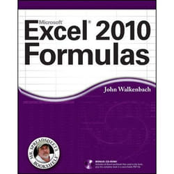 Wiley Excel 2010 Formulas livre & manuel de logiciels