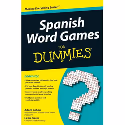 ISBN Spanish Word Games For Dummies, Anglais, Livre broché, 288 pages