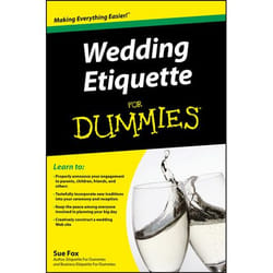 ISBN Wedding Etiquette For Dummies