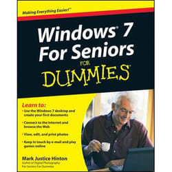 Wiley Windows 7 For Seniors For Dummies livre & manuel de logiciels