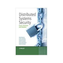 ISBN Distributed Systems Security 1E: Issues, Processes and Solutions livre Education Anglais Couverture rigide