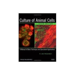 ISBN Culture of Animal Cells: A Manual of Basic Technique and Specialized Applications 6E livre Biologie Anglais Couverture rigide 760 pages
