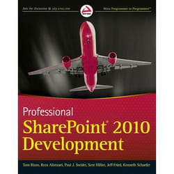 Wiley Professional SharePoint 2010 Development livre & manuel de logiciels