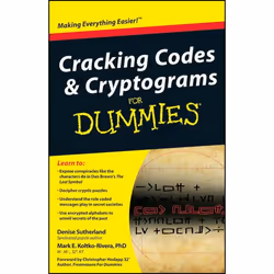 ISBN Cracking Codes and Cryptograms For Dummies, Anglais, Livre broché, 342 pages