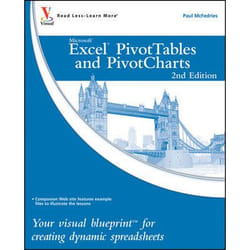 Wiley Excel PivotTables and PivotCharts: Your visual blueprint for creating dynamic spreadsheets, 2nd Edition livre & manuel de logiciels