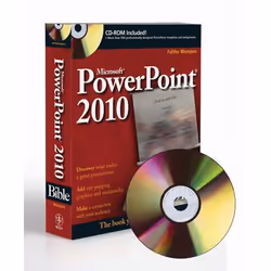 Wiley PowerPoint 2010 Bible, 816 pages, Faithe Wempen, 05/2010, CD