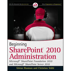 Wiley Beginning SharePoint 2010 Administration livre & manuel de logiciels 672 pages