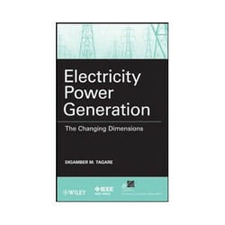 ISBN Electricity Power Generation: The Changing Dimensions (IEEE Press Series on Power Engineering) Couverture rigide