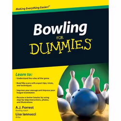 ISBN Bowling For Dummies, Anglais, Livre broché, 340 pages