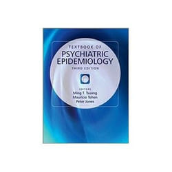 ISBN Textbook of Psychiatric Epidemiology 3E livre Santé, esprit et corps Anglais Couverture rigide