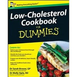 LowCholesterol Cookbook For Dummies by Molly Siple