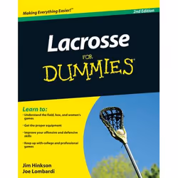 ISBN Lacrosse For Dummies, 2nd Edition, Anglais, Livre broché, 360 pages