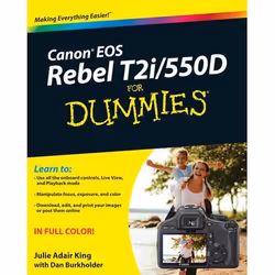 For Dummies Canon EOS Rebel T2i/550D, 384 pages