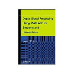ISBN Digital Signal Processing Using MATLAB for Students and Researchers livre Education Anglais Couverture rigide 396 pages