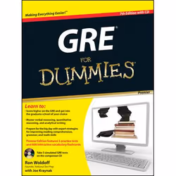 ISBN GRE For Dummies, Premier 7th Edition, Anglais, Livre broché, 384 pages