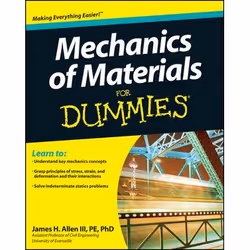 ISBN Mechanics of Materials For Dummies, Anglais, Livre broché, 384 pages